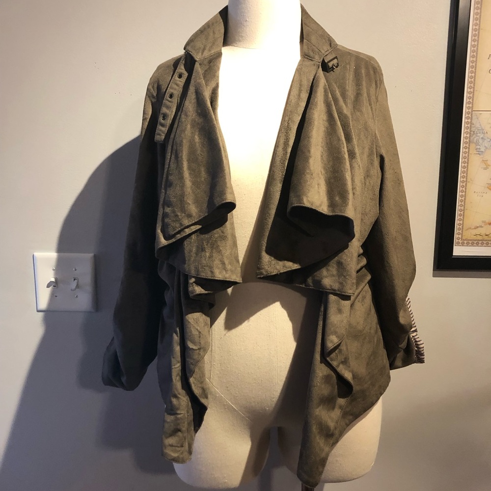 Nordstrom black river drape cardigan